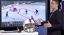 Хоккейный эксперт случайно нарисовал в прямом эфире половой орган