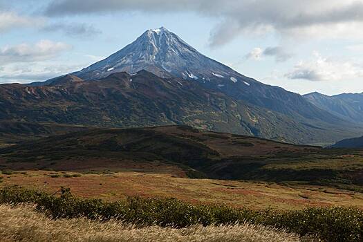 Туристы сорвались с вулкана на Камчатке