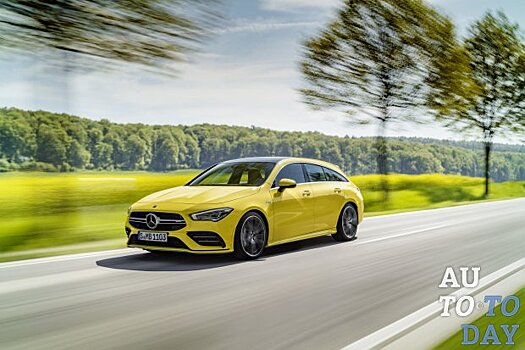 Mercedes-AMG CLA 35 Shooting Brake сочетает производительность и практичность