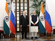Раскрыта одна из главных тем переговоров Путина и Моди