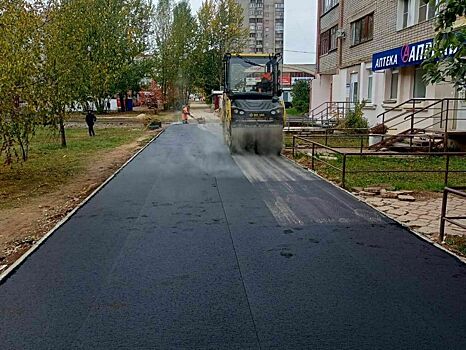 Ремонт тротуаров на улицах Ивана Попова и Кольцова завершился