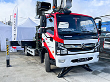 Громкое окончание автопробега грузового транспорта DONGFENG