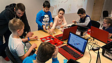 В Таллинне дети учились делать настоящих роботов из конструктора