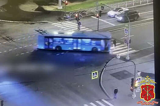 В Петербурге автобус сбил 70-летнюю пенсионерку на пешеходном переходе