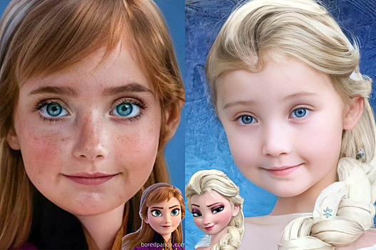 Художник показал, как бы выглядели принцессы Disney в детстве