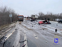 Появились подробности смертельной аварии с большегрузами на трассе "Обход Самары"