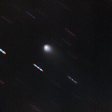 Получено цветное изображение первой межзвездной кометы