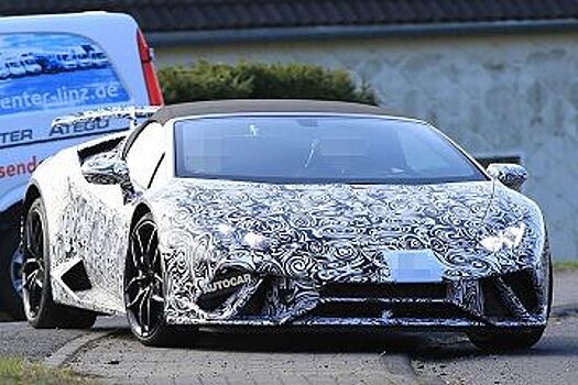 Lamborghini готовит открытую версию спорткара Huracan Performante
