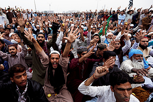 Протестующие в Пакистане потребовали смерти христианки