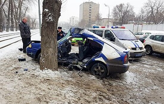 Страшные кадры с места ДТП на юге Москвы