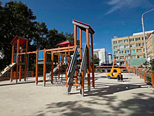 Глава Южно-Сахалинска Сергей Надсадин: Во дворе на Дзержинского, 38 завершается благоустройство по программе «Дальневосточные дворы»