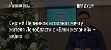 Сергей Перминов исполнит мечту жителя Ленобласти с «Елки желаний» – видео