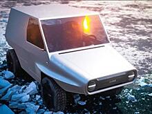 Советский внедорожник ЛуАЗ получил электродвигатель и киберпанковый дизайн: Новости ➕1, 16.08.2021