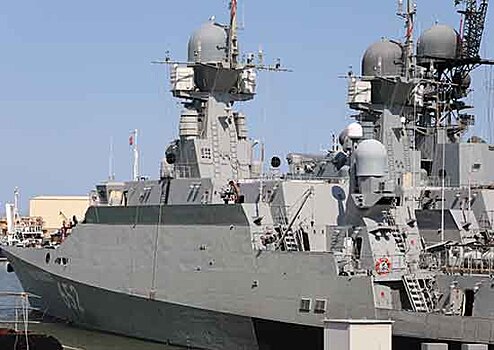 Экипаж малого ракетного корабля «Град Свияжск» КФл провёл тренировку на специальных тренажёрах УТК «Каспий»