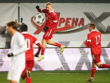 Россия — Испания — 1:0, обзор матча, отборочный цикл молодёжного Евро-2023, видео гола Тюкавина, 16 ноября 2021 года