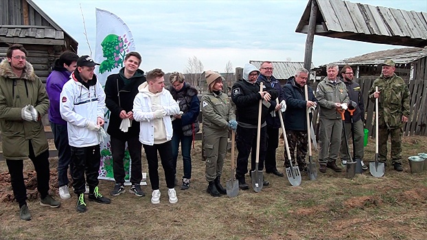 Под Калугой высадили 50 саженцев рябины и клена в рамках акции «Сад памяти»