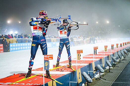 Чемпионат мира по биатлону – 2025, мужская эстафета, фавориты, Норвегия, Франция, Германия, Швеция, рейтинг