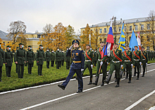 В Военно-космической академии имени А.Ф. Можайского прошел торжественный митинг, посвящённый Дню Космических войск