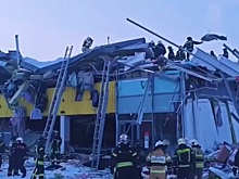 В Новосибирске обрушился торговый центр