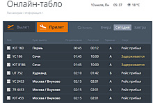 Рейс из Омска в Сочи задержали почти на 15 часов