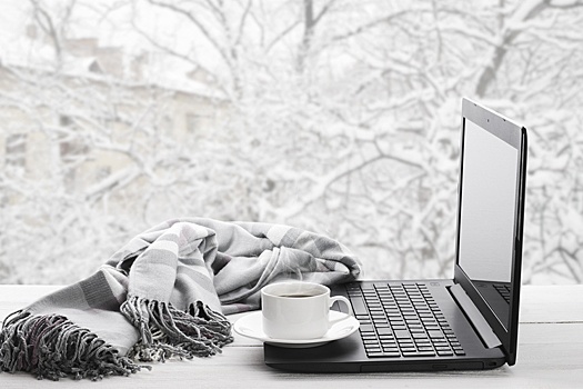 Как правильно работать с ноутбуком в зимнее время
