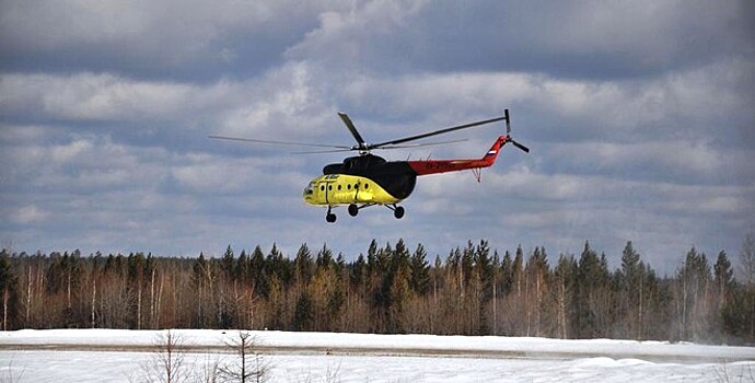 В UTair назвали причину жесткой посадки вертолета Ми-8 в Якутии