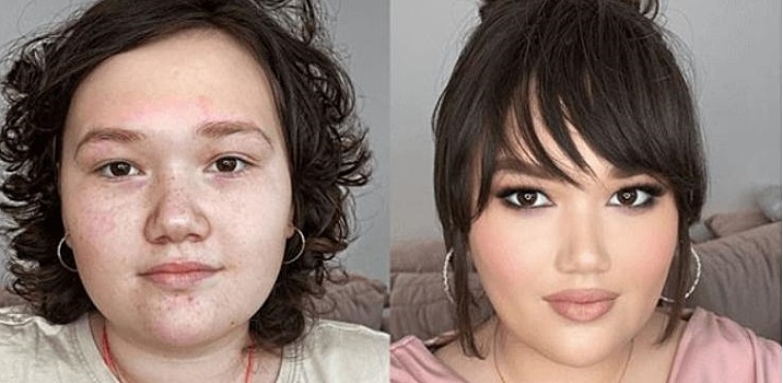 До и после: 8 фото-примеров, как макияж может изменить женщину