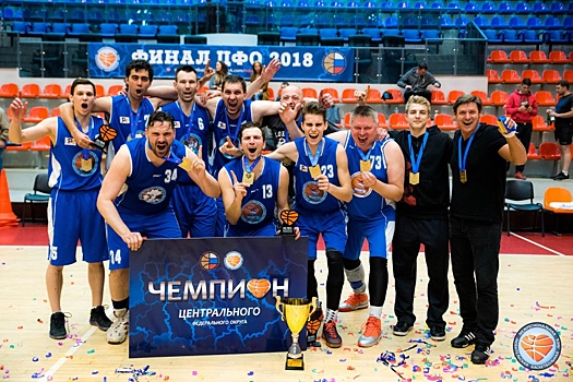 Ярославские любители баскетбола стали чемпионами ЦФО