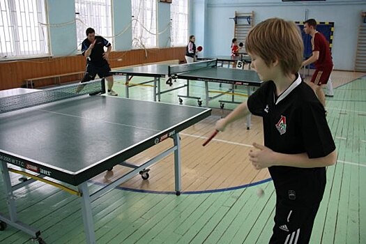 Соревнования по настольному теннису для детей пройдут на Коптевском бульваре