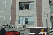 В Перми загорелось офисное здание