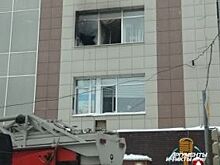В Перми загорелось офисное здание