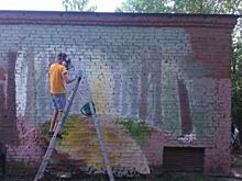 Во Владимире уличным художникам разрешили расписать стены зданий