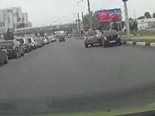 В Рязани произошло ДТП на пустой дороге