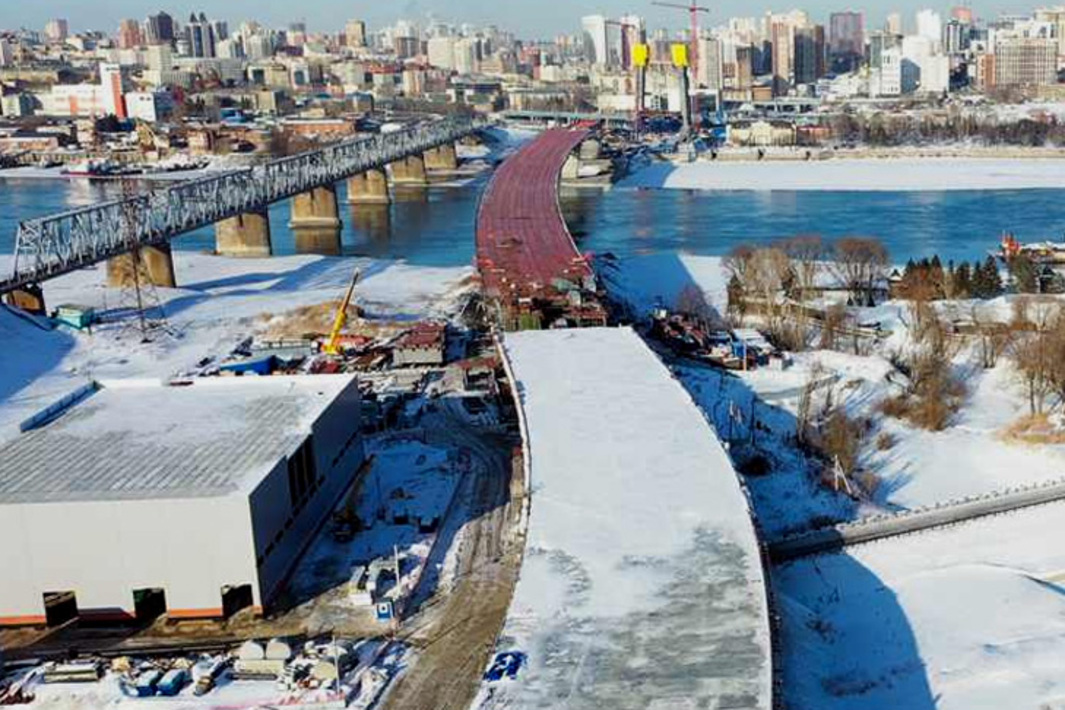 Проект четвертого моста через обь в новосибирске