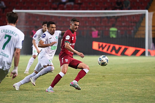 "Ахмат" проиграл "Рубину", футболисты которого получили семь "горчичников"