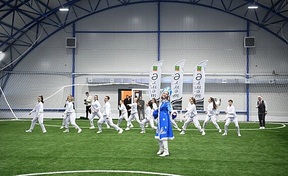 В пяти районах Татарстана открылись футбольные манежи