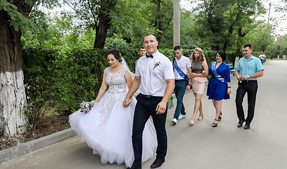 В Волгограде наблюдается свадебный бум