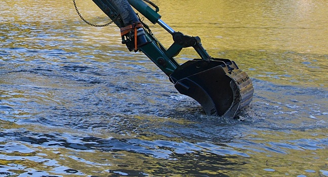 Основные работы по благоустройству пруда в Дюссельдорфском парке проведут до конца года
