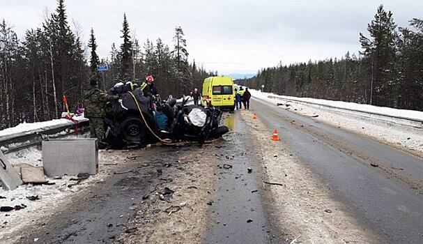 Двое взрослых и ребенок погибли в страшной аварии на "Коле"