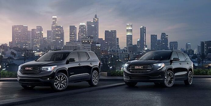 GMC Acadia и Terrain получили «Черную серию»