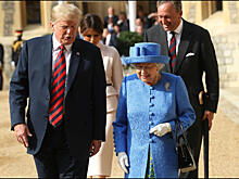 Трамп назвал королеву Британии потрясающей женщиной