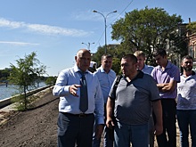 В Астрахани обустраивают прогулочные зоны