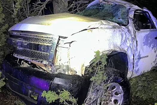 13-летний пьяный мальчик угнал автомобиль и попал в аварию