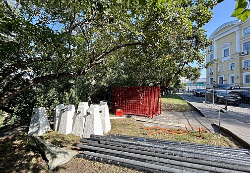 Благоустройство Лыковой Дамбы началось в Нижнем Новгороде