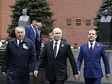 Назарбаев отказался от георгиевской ленты