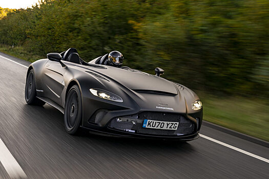 Aston Martin похвастался фото нового V12 Speedster