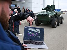 В России впервые боевые роботы самостоятельно вышли на огневые позиции