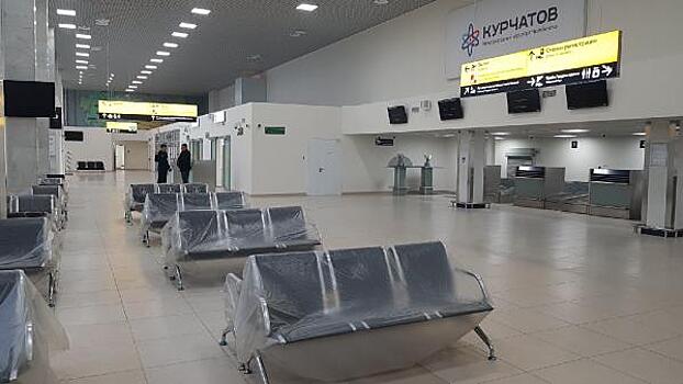 Текслер проверил готовность международного терминала в Челябинске к полетам