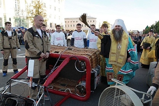 В Нижегородской области прошел фестиваль воздухоплавания "Приволжская фиеста"