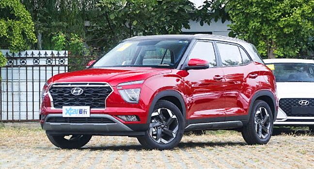 Обновленный кроссовер Hyundai Creta для России засняли во время тестирования